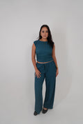 Petrol Blue Crunch Set